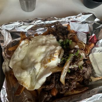 Chon Dak - Fries with bulgogi and cheese - Bars Near Me - Gardena, California Chon Dak - Fries with bulgogi and cheese - Bars Near Me - Gardena, California