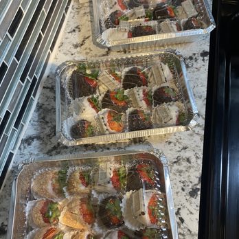 Crave The Bite - three trays of food - Desserts Near Me Crave The Bite - three trays of food - Desserts Near Me
