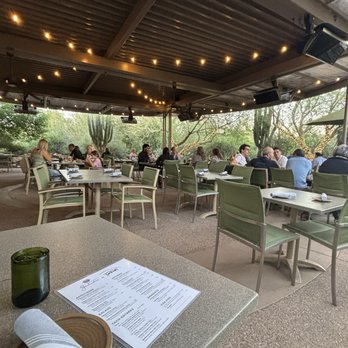 Gertrude's - Patio view before sunset - New American Near Me - Phoenix, Arizona Gertrude's - Patio view before sunset - New American Near Me - Phoenix, Arizona