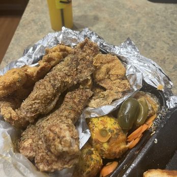 Aunt Irene's Kitchen - Pork Chop and Shrimp Box - Seafood Near Me - Dallas, Texas Aunt Irene's Kitchen - Pork Chop and Shrimp Box - Seafood Near Me - Dallas, Texas