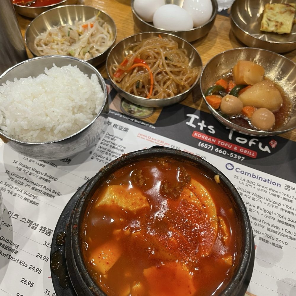 Its Tofu - Beef & Kimchi Tofu Soup - Korean Near Me - Irvine, California Its Tofu - Beef & Kimchi Tofu Soup - Korean Near Me - Irvine, California
