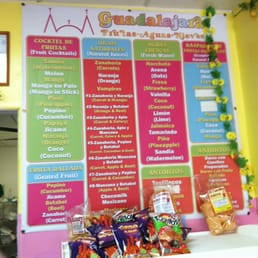 Juice menu Juice menu