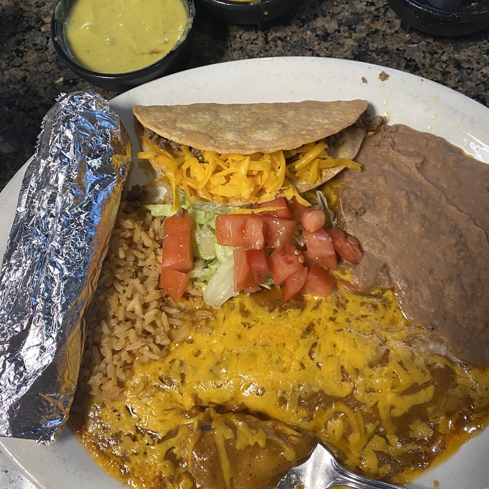 Enchilada plate Enchilada plate