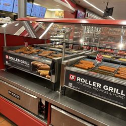 QuikTrip - Hot dogs were hot and hot plentiful. Good thing is they are all beef