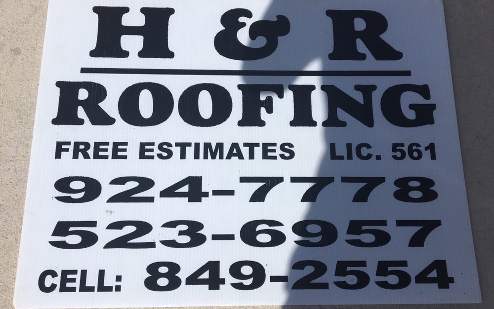 Slide of H & R Roofing