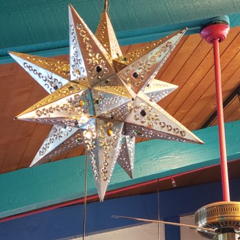 Aunt Chilada's - one of the hanging lights - Mexican Near Me - Tempe, Arizona