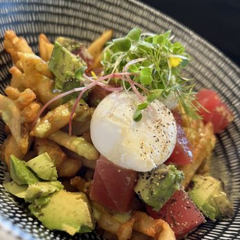 OEB Breakfast - Kelowna - Ahi tuna poutine - Breakfast & Brunch Near Me - Kelowna, British Columbia