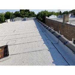 Accurate Roofing & Tuckpointing - Modified rubber granulated reroof
