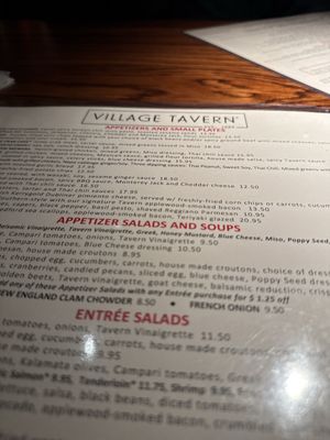 Menu photo 7 Village Tavern Winston-Salem, NC