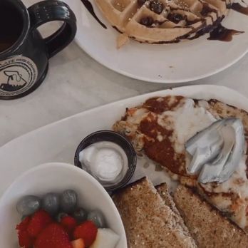 Another Broken Egg Cafe - Belgian Waffle and Monterey Power Omelette - Breakfast & Brunch Near Me - Winter Park, Florida Another Broken Egg Cafe - Belgian Waffle and Monterey Power Omelette - Breakfast & Brunch Near Me - Winter Park, Florida