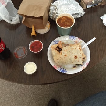 Mesa Verde - Huge burrito. Green Chili and small chip and salsa. Great price and I can eat for a week with all this food - Mexican Near Me - Greenfield, Massachusetts Mesa Verde - Huge burrito. Green Chili and small chip and salsa. Great price and I can eat for a week with all this food - Mexican Near Me - Greenfield, Massachusetts