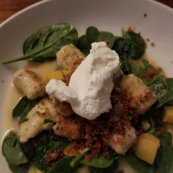 Blue Plate - Appetizer gnocchi. - American Near Me - San Francisco, California