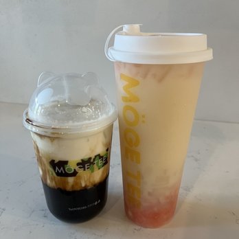 Moge Tee - Grapefruit Yakult (Large) () Brown Sugar Bubble Milk Tea - Bubble Tea Near Me - Ann Arbor, Michigan