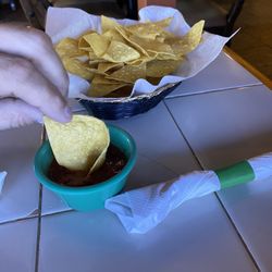 Rodeo Mexican Restaurant - Tiny salsa.