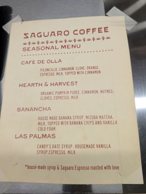 Menu photo 5 Saguaro Coffee Indio, CA Menu photo 5 Saguaro Coffee Indio, CA