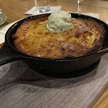 Odd Duck - Corn bread with leek butter - American Near Me - Austin, Texas Odd Duck - Corn bread with leek butter - American Near Me - Austin, Texas