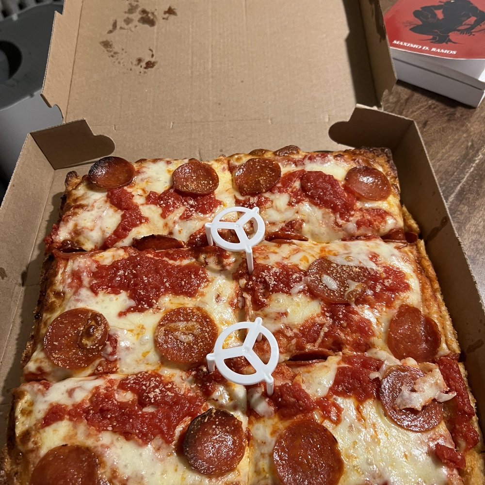 Small Sicilian Pizza with Pepperoni Small Sicilian Pizza with Pepperoni