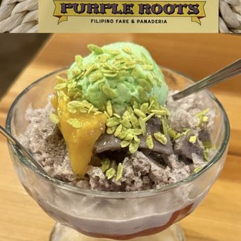 Purple Roots - Refreshing and cold Halo-Halo--The only thing keeping me sane on this oppressive afternoon. L(・‿・)L. - Filipino Near Me - Jacksonville, Florida Purple Roots - Refreshing and cold Halo-Halo--The only thing keeping me sane on this oppressive afternoon. L(・‿・)L. - Filipino Near Me - Jacksonville, Florida