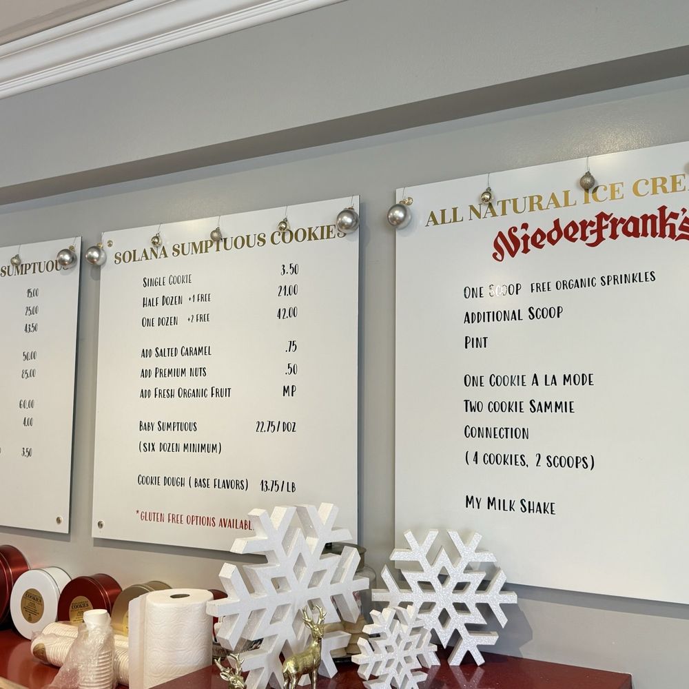 Solana Sumptuous Cookies - Menu 12/2025 - Bakeries Near Me - Solana Beach, California Solana Sumptuous Cookies - Menu 12/2025 - Bakeries Near Me - Solana Beach, California