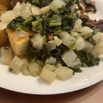 Golden Corral Buffet & Grill - Turnip greens and cornbread just like my Meme made growing up:) - American Near Me - Fort Worth, Texas