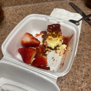 Stockers On the Park - Keto cheesecake with keto topping yes!!! - Desserts Near Me - Thompson, Ohio