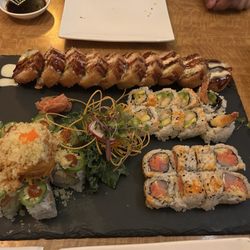 Tsunami Sushi & Hibachi Grill - Double J Roll, Mexican Roll, Hell Roll