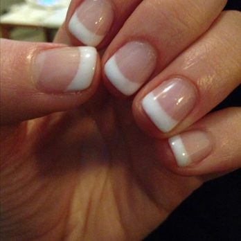 Green Tea Nails - Nice UV Gel French - Nail Salons Near Me - Wallingford, Connecticut