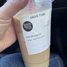 Iced Monarch Latte Iced Monarch Latte