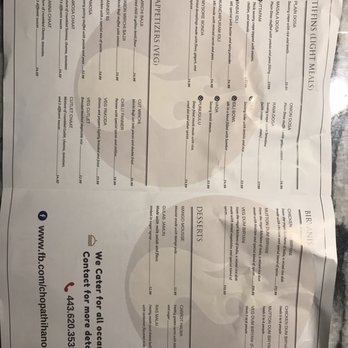 Chopathi India Kitchen - Menu - Indian Near Me - Hanover, Maryland