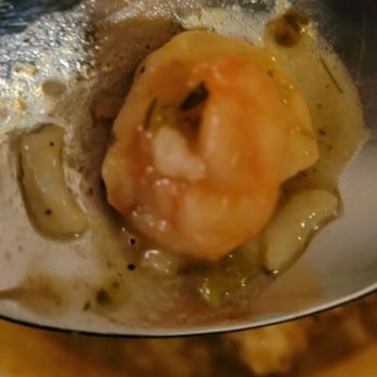 Nola Bar & Kitchen - Tiny popcorn shrimp (see grain of rice next to it) in the Big Easy Gumbo. Not fresh, definitely frozen. - Cocktail Bars Near Me - Chicago, Illinois Nola Bar & Kitchen - Tiny popcorn shrimp (see grain of rice next to it) in the Big Easy Gumbo. Not fresh, definitely frozen. - Cocktail Bars Near Me - Chicago, Illinois