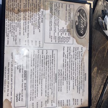 The Tides Oyster Co. & Grill - the menu - Bars Near Me - St. Augustine, Florida The Tides Oyster Co. & Grill - the menu - Bars Near Me - St. Augustine, Florida