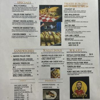 Wally’s - Newer menu - Barbeque Near Me - Greencastle, Indiana Wally’s - Newer menu - Barbeque Near Me - Greencastle, Indiana