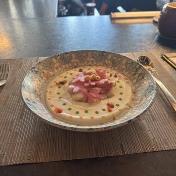 Musaafer - Lychee ceviche - Indian Near Me - Houston, Texas Musaafer - Lychee ceviche - Indian Near Me - Houston, Texas