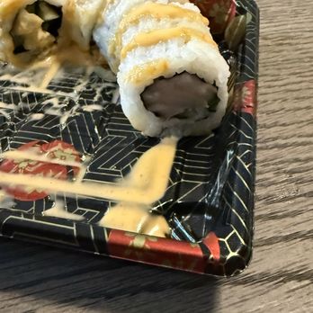 Roku Sushi & Pho - Very fishy and not good yellowtail hamachi roll - Vietnamese Near Me - Bargersville, Indiana Roku Sushi & Pho - Very fishy and not good yellowtail hamachi roll - Vietnamese Near Me - Bargersville, Indiana