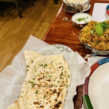 Bombay Garden - Butter Garlic Naan - Indian Near Me - West Jordan, Utah
