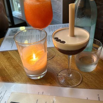 Canto - frozen aperol spritz & espresso martini - Italian Near Me - New York, New York Canto - frozen aperol spritz & espresso martini - Italian Near Me - New York, New York