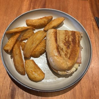 Bicyclette Cookshop - Mortadella Cuban with fries - New American Near Me - Naples, Florida