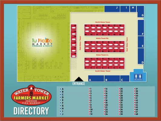 WATER TOWER FARMERS MARKET - 200 Post Ave SW, Winter Haven, Florida