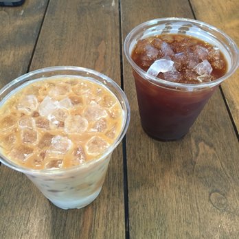 Houndstooth Coffee - Iced latte & Iced caffe Americano. - Coffee & Tea Near Me - Austin, Texas Houndstooth Coffee - Iced latte & Iced caffe Americano. - Coffee & Tea Near Me - Austin, Texas
