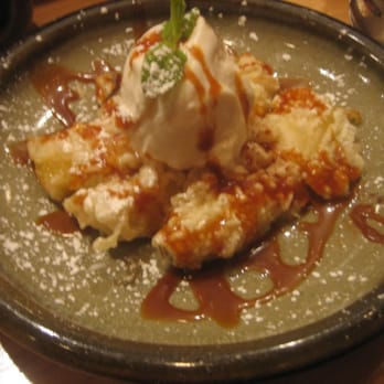 Nishino - Ice Cream with Fried Bananas - Sushi Bars Near Me - Seattle, Washington