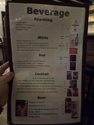 Menu photo 3 New Thai Bistro Pleasanton, CA