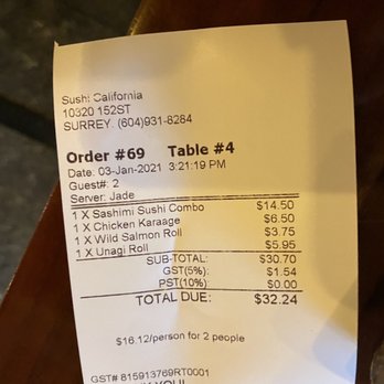 Sushi California - Surrey - Japanese Near Me - Surrey, British Columbia