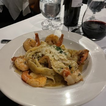 Zarletti - Pasta Aglio Olio e Peperoncini (with shrimp) - Italian Near Me - Milwaukee, Wisconsin