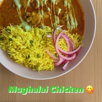 My Kolorful Kitchen - Mughalai Chicken with rice - Indian Near Me - Mason, Ohio My Kolorful Kitchen - Mughalai Chicken with rice - Indian Near Me - Mason, Ohio