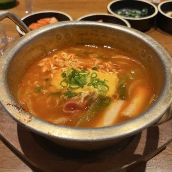 Jin Cook - Army Stew (Budae-Jjigae) - Korean Near Me - Glendale, California Jin Cook - Army Stew (Budae-Jjigae) - Korean Near Me - Glendale, California