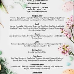 The Standard - Easter Brunch Buffet 2025