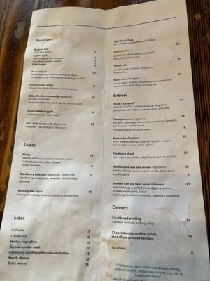 Menu photo 1 Radiator Whiskey Seattle, WA