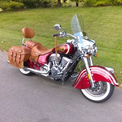 Alcalde Customs - Hi Tim: Your beautiful paintwork still shines like the day you painted the Indian in 2016! Thank you again.