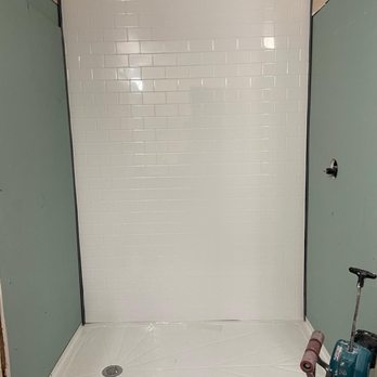Dreamstyle Remodeling - a shower being installed - General Contractors Near Me Dreamstyle Remodeling - a shower being installed - General Contractors Near Me