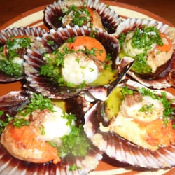 La Mesa de Lola - Coquilles st. Jacques plancha